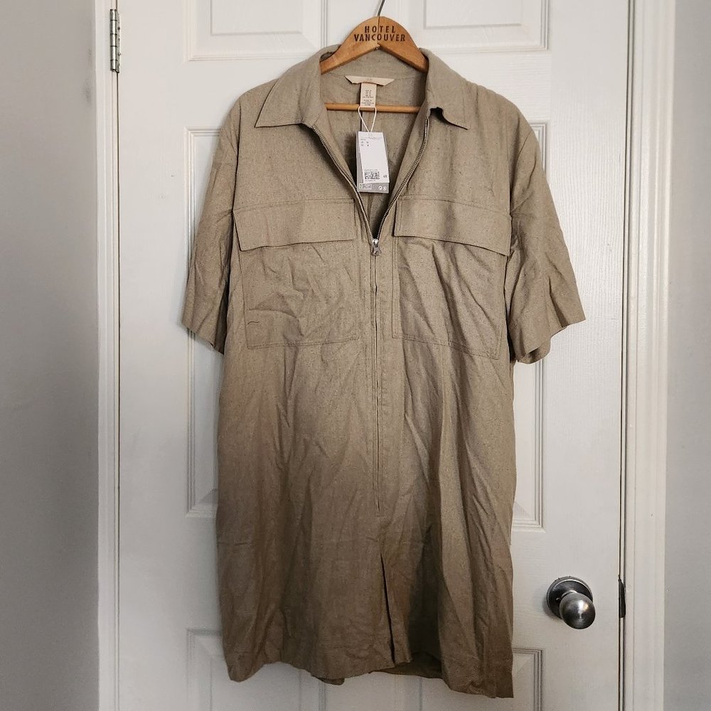 Silk romper